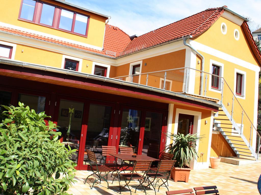 Hotel Weingut Jan Ulrich Diesbar-Seusslitz Exterior foto
